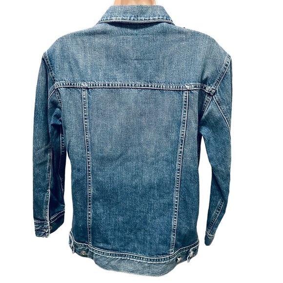 AG The Nancy Drop Shoulder Jean Jacket - Sz XS - Picture 5 of 10